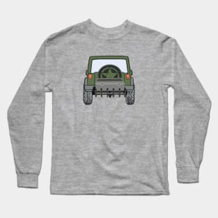 Green Star 4x4 with Cooler Long Sleeve T-Shirt